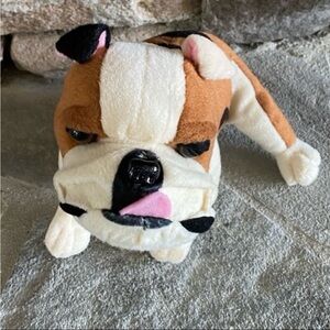 Mitchell Gold + Bob Williams Lulu Bulldog Mascot Plush Promotional Item NEW RARE